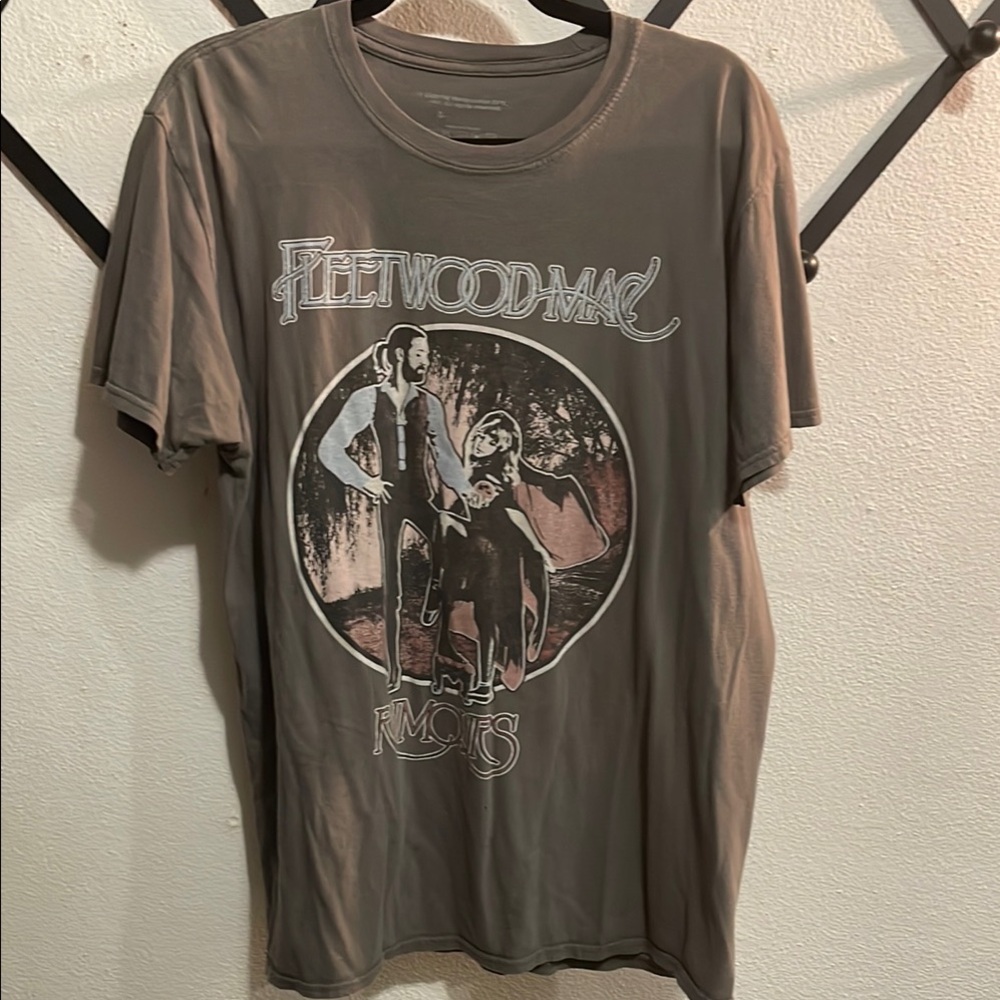 Fleetwood Mac Graphic T-Shirt - Gray